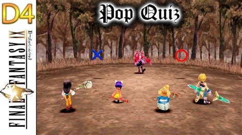 ff9 pop quiz|pop quizzes.